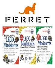 3x Original LEGO Mindstorms Bücher Syngress Verlag Englisch Mario+Giulio Ferrari