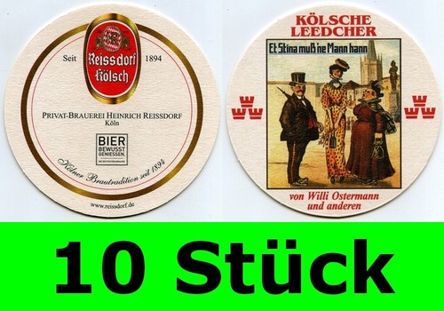 Stück bierdeckel reissdorf - bierdeckel,