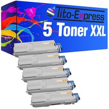 5er Set Laser Toner XXL