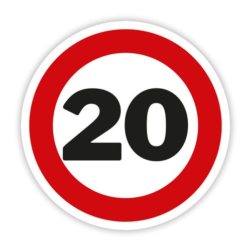 Geburtstag blechschild 2 - 20., blechschild+2
