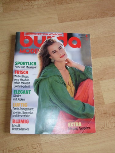 Burda mode zeitschrift heft - burda,