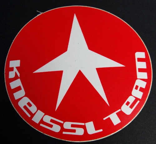 Werbe aufkleber kneissl team - werbe-aufkleber,
