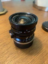 Leica Leitz Elmarit M 28mm 2.8 Infinity Lock 11801  seltenes Übergangs Objektiv
