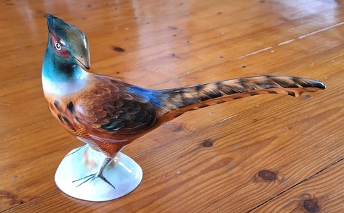 Fasan porzellan figur - fasan,