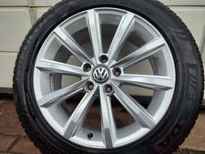 Original VW Passat B8 215/55 17 Zoll London Winterräder 3G0601025D silber