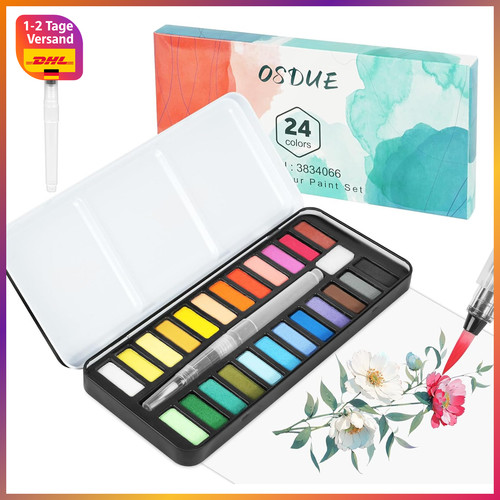 Aquarellfarben set farben - aquarellfarben,