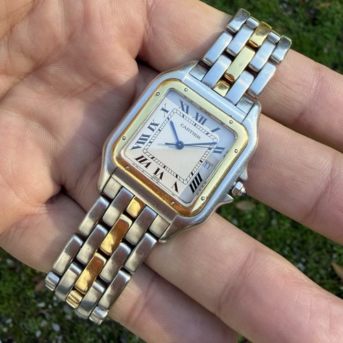 Cartier panther stahl und gold - cartier,