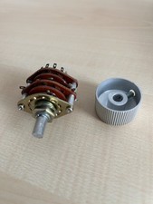 Einbau Drehschalter 2 Polig mit 12 Schaltstellungen