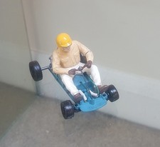 Scalextric Go Kart hellblau