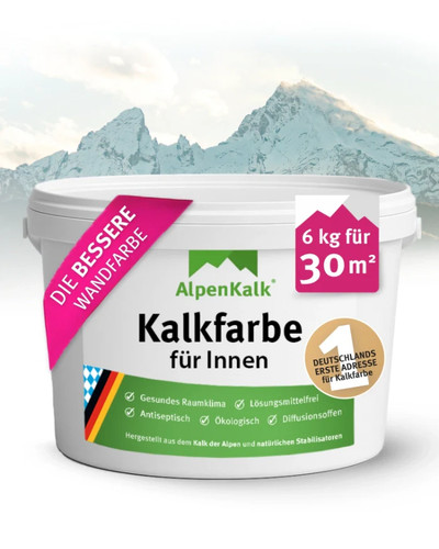 Alpenkalk kalkfarbe innen 6 - alpenkalk®,