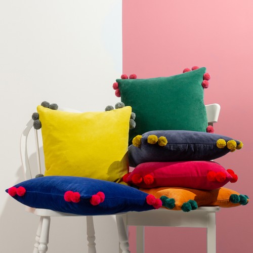 Furn hoola bommelkissen - bommelkissen, 100%