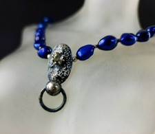 Kette Silber 925 Unikat Perlen