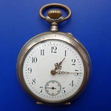 HERREN TASCHENUHR, Silber