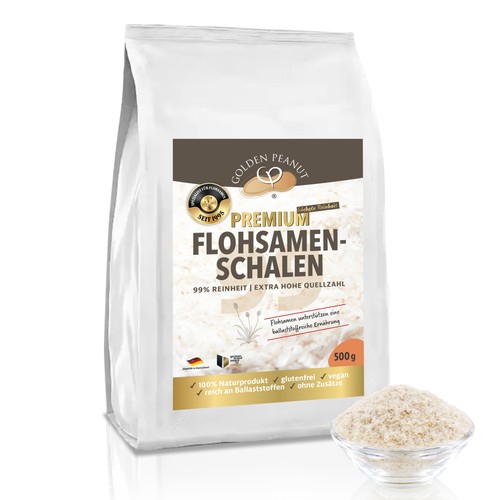 Premium flohsamenschalen - premium, 99%