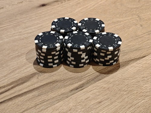 50x profi poker chips für - 50x,