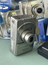 Vintage Konica Digital Camera Revio KD-400Z 4.0MP Silver, OVP ✅Top Zustand ✅