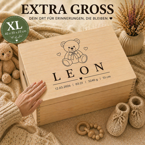Erinnerungsbox baby bär teddy - bär,