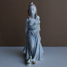 Rosenthal Figur Froschkönigin 21 cm - Edition "Aqua Gold" - handgemalt