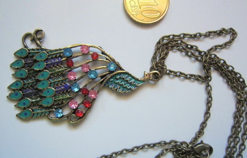 Conjunto colgante pavo - , real