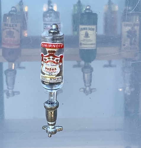 Wodka flasche zinnoptik - wodka, in