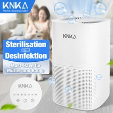  Luftreiniger H13 HEPA Filter Allergiker 99,97% Allergie Ionisator fur 60m³ Raum