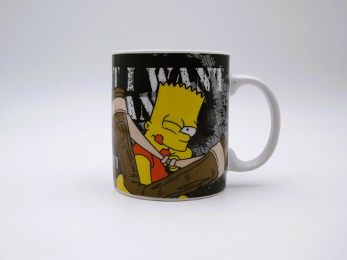 Tasse bart simpson steinwerfer - tasse,