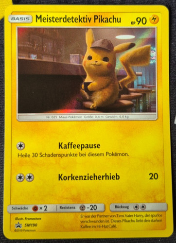 Meisterdetektiv pikachu sm190 - meisterdetektiv,