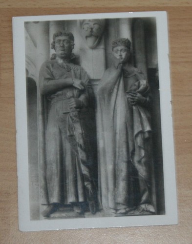 Einzelpostkarte naumburg dom - naumburg,