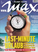 Max Lifestyle Magazin - Heft