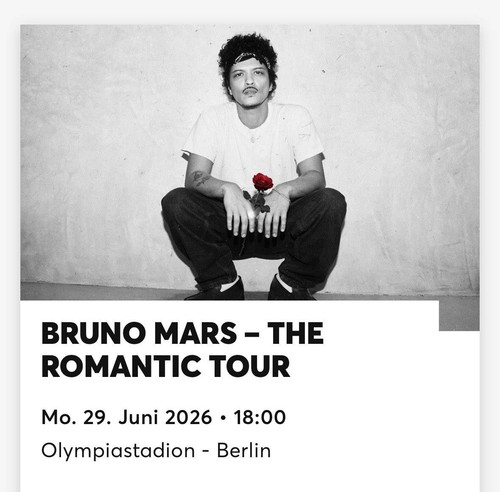 Bruno mars konzert berlin - bruno,