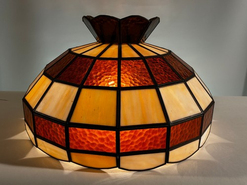 Lampenschirm glas art deco - lampenschirm,