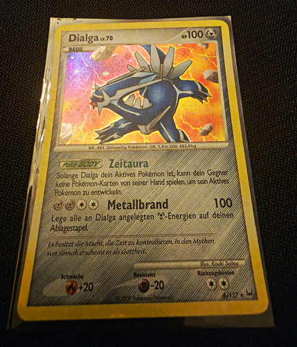 Pokémon tcg karte dialga - pokémon,