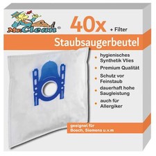 40 Mr.Clean Staubsaugerbeutel