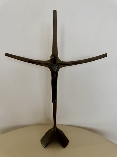 Bronze kreuz standkreuz - bronze,
