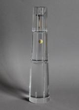 Rosenthal Studio Line Blockglas Kerzenleuchter Kristallglas H 25 cm