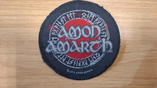 Amon amarth logo patch - amon,