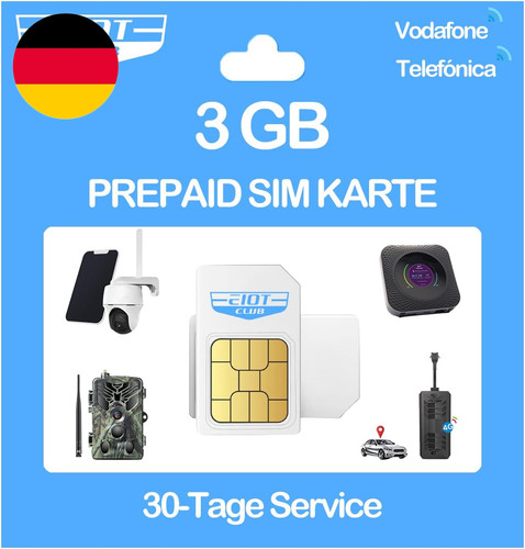 Eiotclub 3gb daten sim - sim, karte