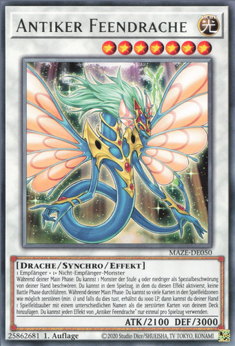 Yugioh antiker feendrache - antiker,