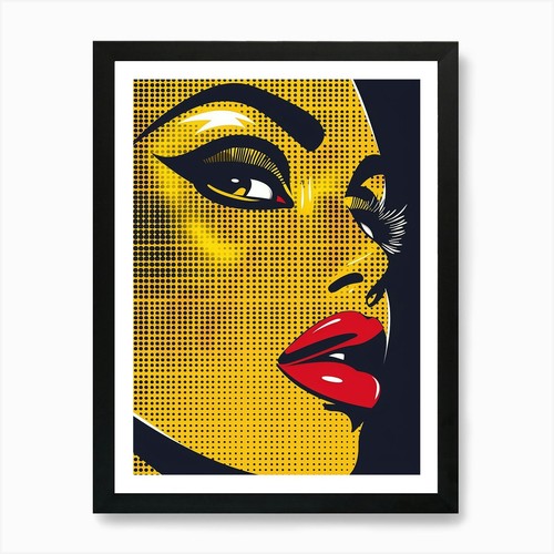 Pop art kunstdrucke - kunstdrucke, gerahmt