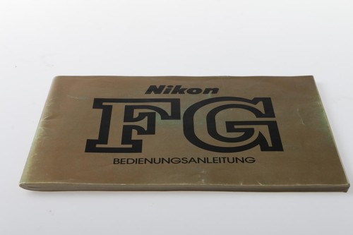 Nikon bedienungsanleitung - fg,