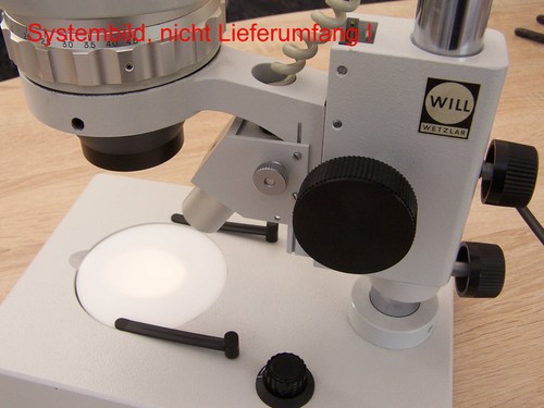 Stereo mikroskop stativ auf - stereo, auf-