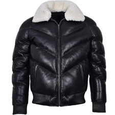 Herren Schwarz Ace Puffer
