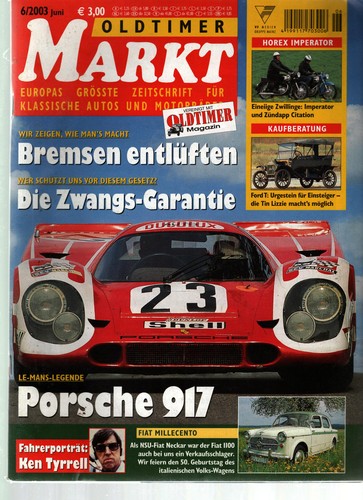 Zeitschrift oldtimer markt - zeitschrift,