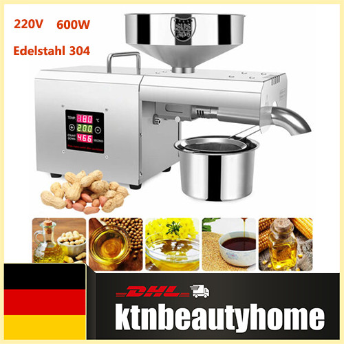 1500w edelstahl ölpresse - 1500w,