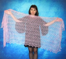 Gestrickter ziegenflaum schal - gestrickter,