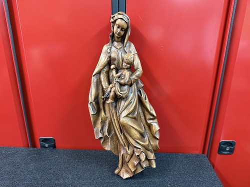 Madonna mit kind holzfigur - kind,