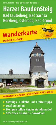 Publicpress wanderkarte harzer - publicpress,