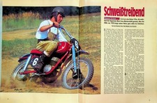 Motorrad Classic 1167) Danuvia 125 Cross in einer seltenen Vorstellung auf 6 Sei