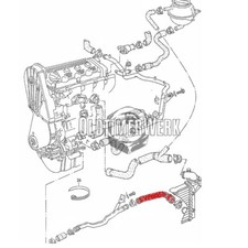 Kühlwasserschlauch, Kühler