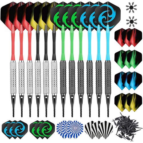 Soft dartpfeile set 12er 16g - soft, 12er,